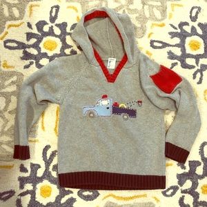Adorable Gymboree boys truck sweater